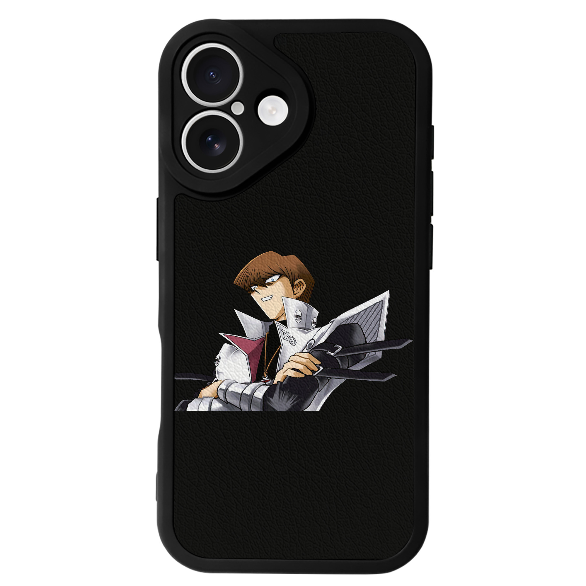 遊☆戯☆王 Yu-Gi-Oh! 【iPhone 16シリーズ対応】シリコンスマホケース（レザー調） 材質：シリコン